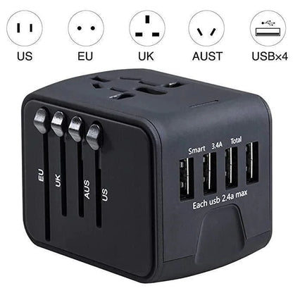 Universeller 100V-220V Smart Travel Adapter Spannungswandler 🔥Kaufen Sie 2, kostenloser Versand🔥